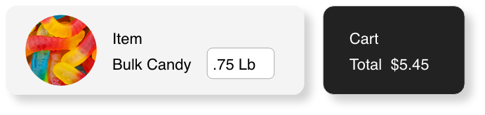 Screenshot fractionalitems